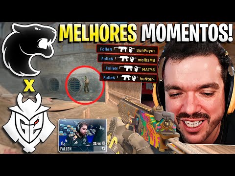 A FURIA É CASCA GROSSAAAA!🔥 FURIA x G2 (MELHORES MOMENTOS) IEM Chengdu 2025 (GAULES)