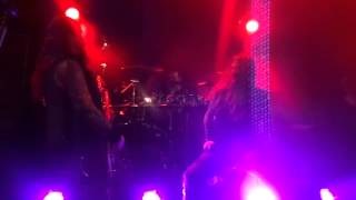 Iced earth Among the Living Dead live paris trabendo 2014