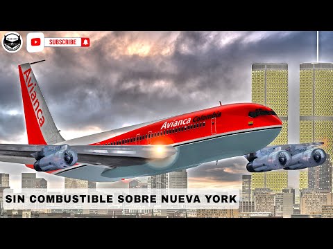 Boeing 707 Sin Combustible Sobre Nueva York (Reconstrucción) Vuelo 052 De Avianca