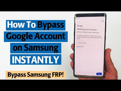 What is FRP | How to Bypass Google Account Verification After Reset on Samsung -Bypass FRP Lock 2023