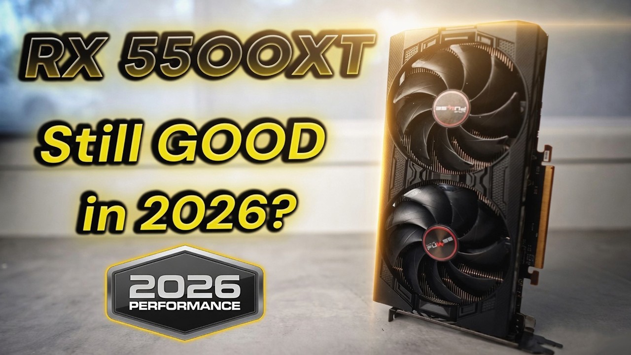 I Tested the RX 5500 XT in 2026… I Wasn’t Expecting This