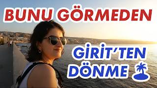 GİRİT GEZİ REHBERİ: Saklı Koylar, Lezzet Durakları & İpuçları