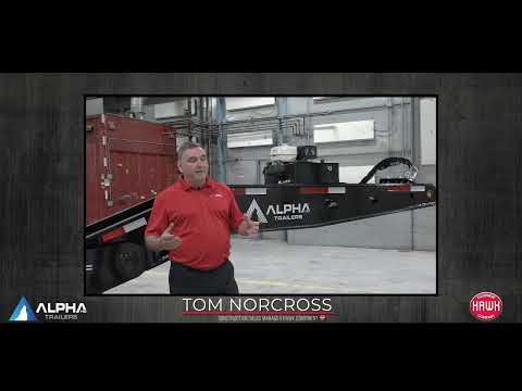 Hawk Equipment |  Alpha Trailers 110 HDG (It's The Little Things)