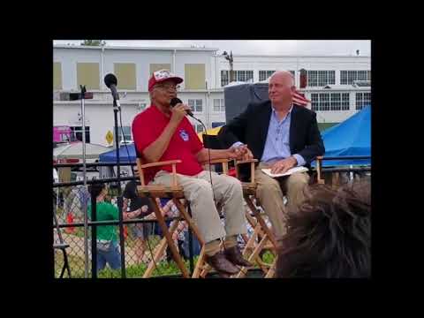 LtCol (Ret) Charles McGee at Atlanta Warbird Weekend - 7 Oct 17