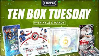TEN BOX TUESDAY GROUP BREAKS W/ LSC!