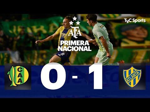 Aldosivi 0-1 Atlanta | Primera Nacional | Fecha 13 (Zona A)