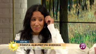 Titiyo om att skriva på svenska: ”Helt plötsligt kunde vi skriva om Solna” - Nyhetsmorgon (TV4)