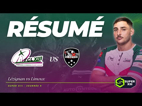 RÉSUMÉ | SUPER XIII | Lézignan vs Limoux (J9)
