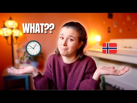 How Norwegians say the time (not what you expect!)