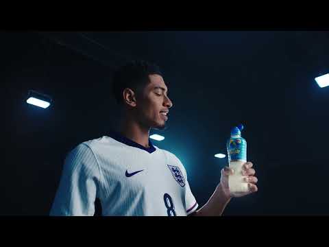 Lucozade x Jude Bellingham — still