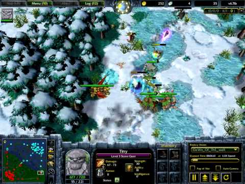 tiny imba toss. tiny saved traxes from mirana leap