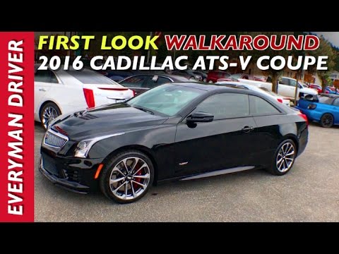 Here's the 2016 Cadillac ATS-V Coupe on Everyman Driver