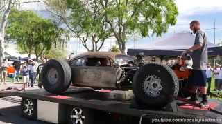VW Bug Rat Rod dyno run