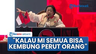 Megawati Heran Gudang Bantuan Bencana Isinya Cuma Mi Instan: Bisa Kembung Perut Orang, Mikir Dong