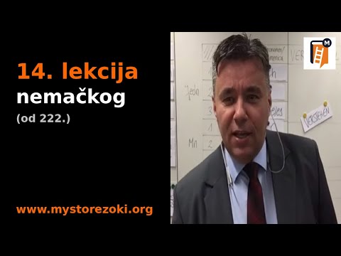 Nemački jezik: 14. lekcija