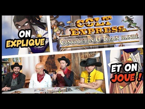 Vidéo Colt Express - Extension Convoyeurs & Train blindé