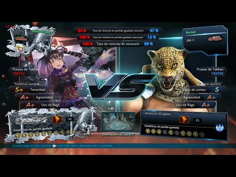 L7 231_7 Kunimitsu (Anakin x24) vs (Blue Goul) King - Tekken 7 Online sin Grafica Rank Byakko