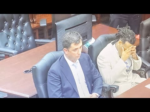 Ksoo after being read guilty verdict for capital murder, facing life in prison