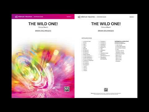 The Wild One!, by Brian Balmages – Score & Sound