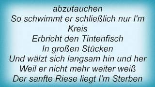 19574 Purple Schulz - Der Wal Lyrics