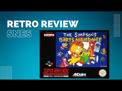 Retro Review SNES - Bart's Nightmare | TRVG