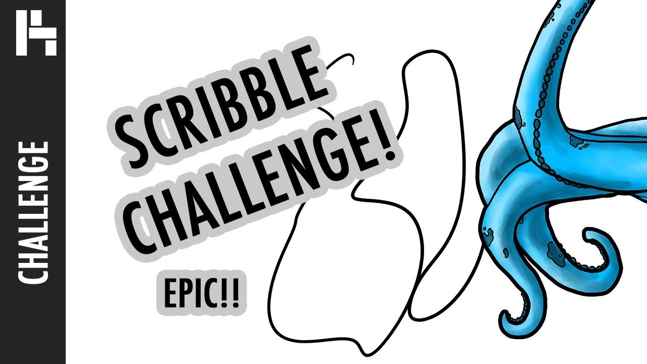 I Try the Scribble Challenge!!