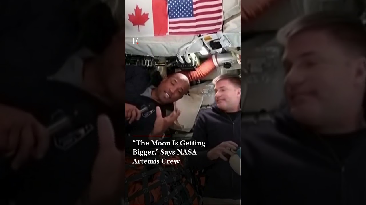 'The Moon is Getting Bigger' Says NASA Artemis Crew | N18G