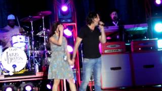 Jake Owen Proposes live on stage in Vero Beach, FL