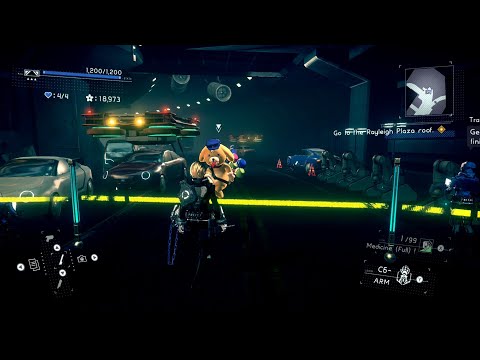 Baron Vs Astral Chain - File 08: Peace (1/4) - Mini-Game Hell