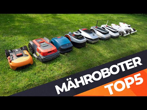 MÄHROBOTER TEST 2024 – TOP 5 beste Rasenroboter 🌱 | Suche nach dem Testsieger!