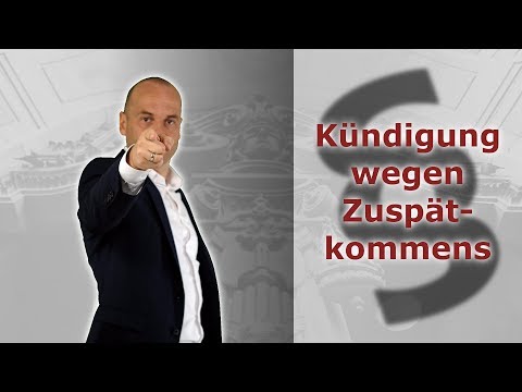 Wieder zu spät - Wann droht die Kündigung? | Fachanwalt Alexander Bredereck