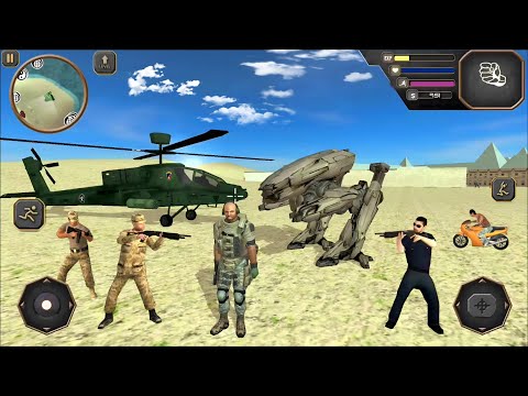 Retired Officer Simulator by Naxeex - Secret Robot at Military Base - Android Gameplay
