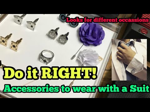 A Complete Guide to Accessories for your Suit...