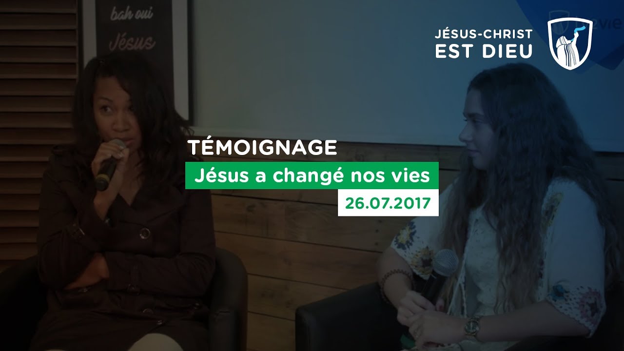 Thumbnail of video: Jésus a changé nos vies
