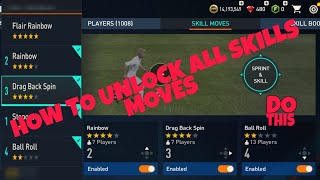 HOW TO UNLOCK ALL SKILLS MOVES ☺️|| IN FIFA MOBILE 23
