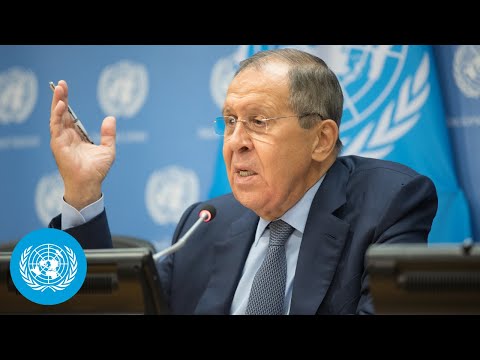 Russian Federation on Ukraine | Press Conference | United Nations (24 Sept 2022)