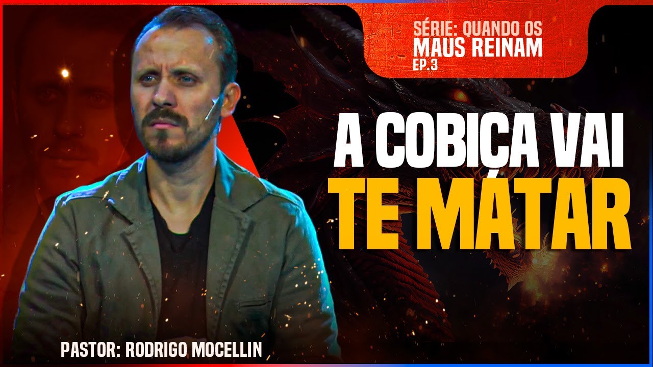 Amor ao dinheiro te leva a se desviar da fé | Pastor Rodrigo Mocellin