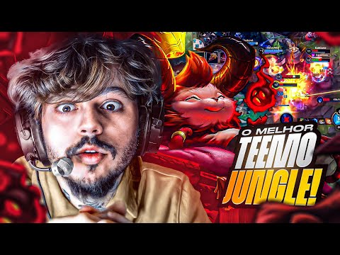 MELHOR TEEMO JUNGLE DO MUNDO!