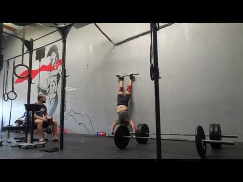 John Crowe 2017 CrossFit Online Qualifiers Masters 55 to 59 event 4