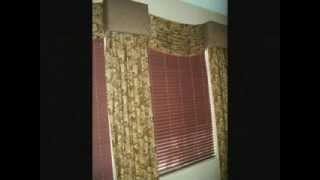 preview picture of video 'Cornices nailheads,Lambrequins, by Window Coverings by Rosa  LLC Litchfield Park AZ'