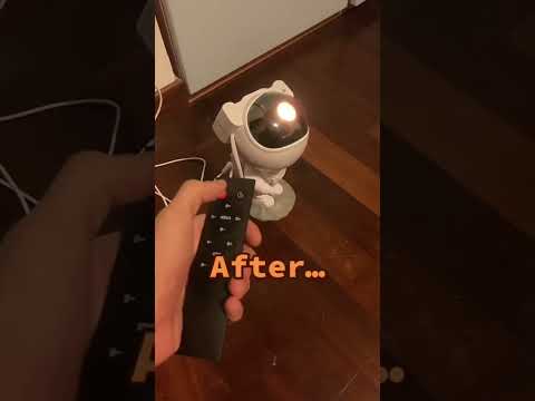 Astronaut galaxy projector