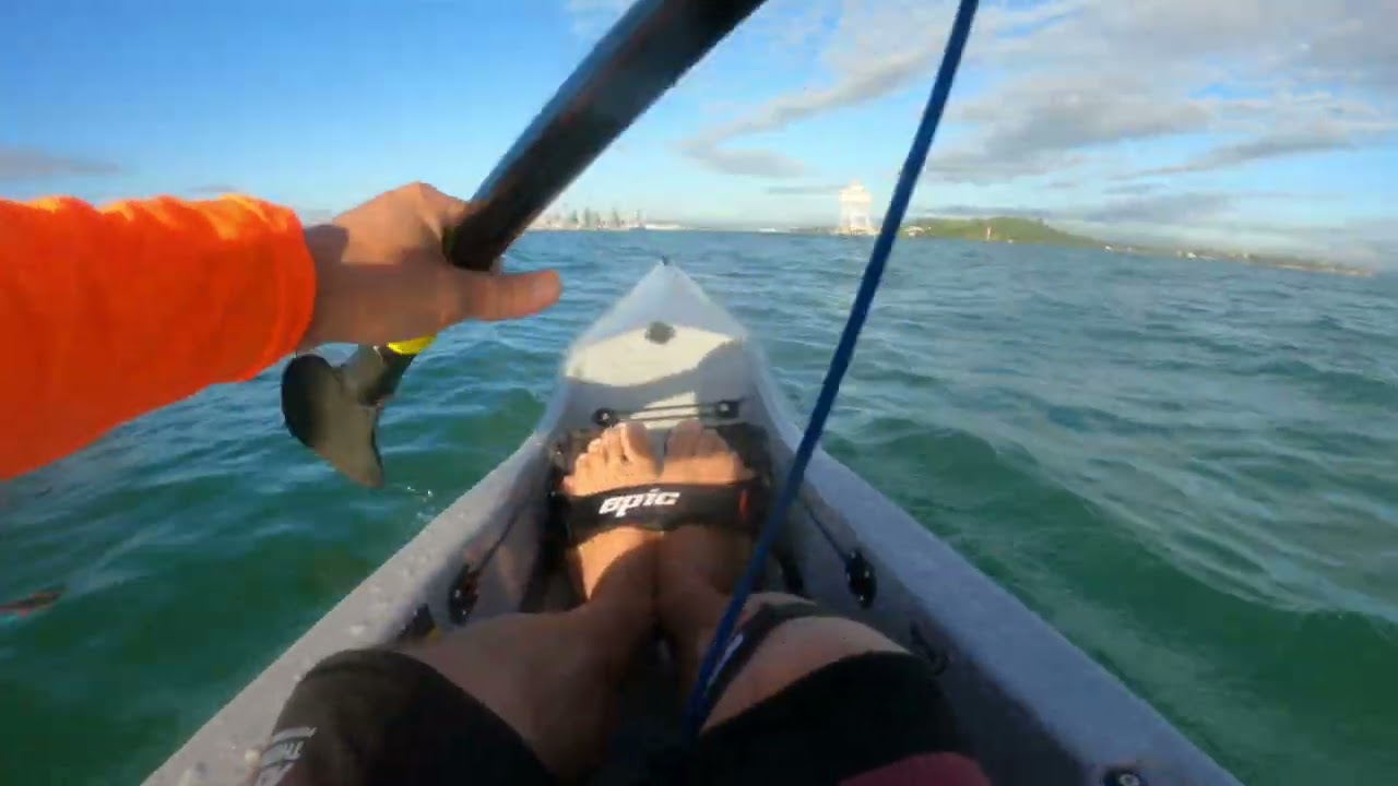 Kayaking to the lighthouse