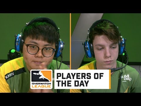Kariv and Agilities - Players of the Day | Overwatch League