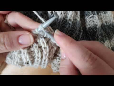 Stress relief knitting - relaxing and sleep meditation