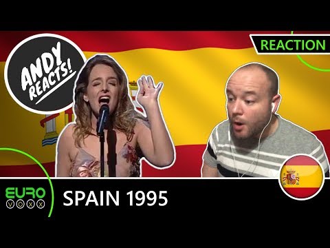 ANDY REACTS! Spain Eurovision 1995 (Anabel Conde) REACTION!