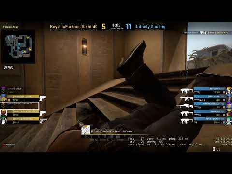 Infinity Gaming Vs Royal InFamous GaminG HG1