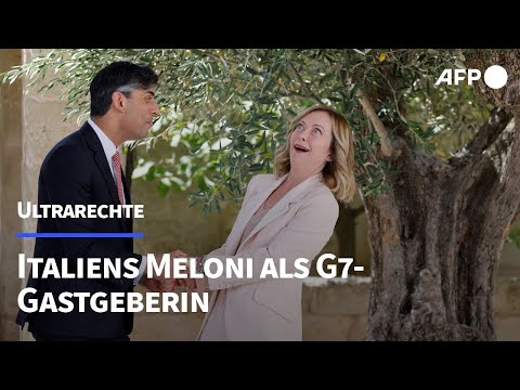 Ultrarechte: Italiens Meloni als G7-Gastgeberin | AFP