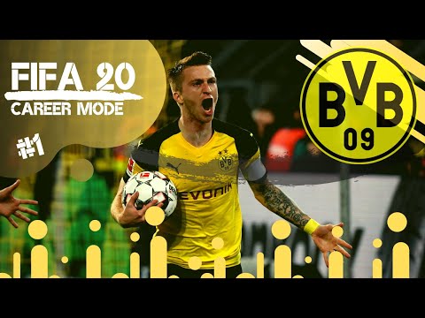 FIFA 20 BORUSSIA DORTMUND CAREER MODE | EPISODE 1