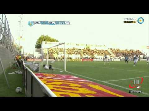 GOLAZO DE LUNA - SAN MARTIN SAN JUAN 1 BELGRANO 1 - FECHA 17 (24 11 2012)