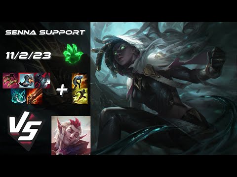 SUPPORT Senna vs Rakan - EU Grandmaster Patch 25.S1.4